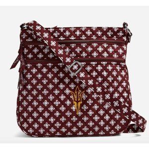 NWT Vera Bradley Collegiate Collection Triple Zip